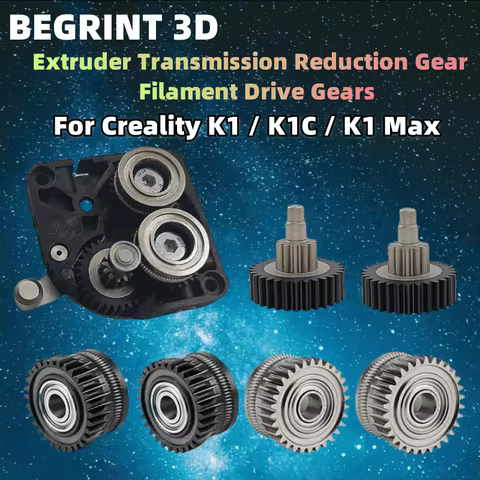 Upgrade K1 K1C K1 Max Extruder Gear All Metal Driver Gear for Creality Ender-3 V3 Plus Extruder Nick
