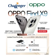 OPPO Find X9 Pro (Silk White/ Titanium Charcoal) 16+512GB 5G