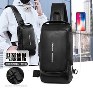 beg lelaki murah beg lelaki Men Cross-Border Bag Chest Bag Leather Bag Shoulder Bag Sports Small Bac