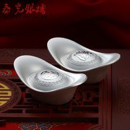 Taiguang Silver Building Sterling Silver 9999 Silver Ingot Solid Silver Ingot Silver Investment Coll