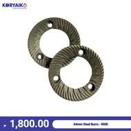 Koryaiko 64mm Stainless Steel Coffee Grinder Burrs – Compatible with 900E Coffee Grinder