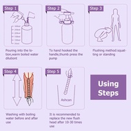 [Agdoad] 300ml Vaginal Douche Anal Douche Cleaner Enema Anal Vagina Cleaning Kit Female Vagina Washe