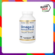 California Gold Nutrition Omega-3 Premium Fish Oil 240 Gelatin Softgels (Omega 3)
