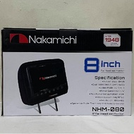 NAKAMICHI NHM-080 8” CAR HEADREST MONITOR ( GREY )