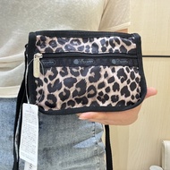 日本 LeSportsac 啡色豹紋帆布 Classic Mini Hobo 相機 斜咩袋