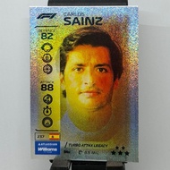 1 Card Menu Variation Legacy Sainz Hadjar Ocon Albon F1 Turbo Attax 2026
