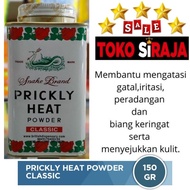 SNAKE BRAND PRICKLY HEAT POWDER CLASSIC 150 GRAM SKIN ITCH POWDER SNAKE POWDER/