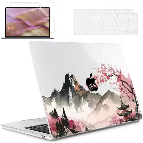 For Macbook Air 13 Case for Laptop accessories Macbook Air M1 M2 2023 Air 15 Funda Macbook Pro 14 ca