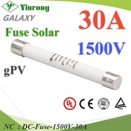 NC DC Fuse For Solar Cell 1500V 30A Size DC-Fuse-1500V-30A