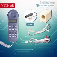 Krone 110 Type Test Head Module To Alligator Clips / RJ11 Voice Telecom Tester Lineman's Handset