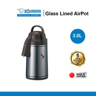 Zojirushi Glass-Lined Satin Leaf Air Pot (3L) VRKE-30E-XS