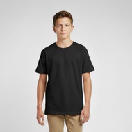 Plain Cotton Waffle T-shirt For Teens 14 yrs old and up