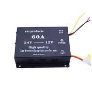 24V to 12V Car DC Power Electric Buck Transformer Converter Adapter 10A 15A 20A 30A 45A 60A Truck Lo