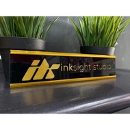 Slot Name Office / Slot Nama Pejabat / Plate Nama / Door Name Plate Office / Acrylic signage