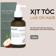 Bộ chăm sóc tóc dưỡng hỗ trợ mọctóc Lab on Hair với giấm táo Redensyl Multi peptide chiết xuất lá hư
