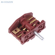 16a T150 Ac Oven Switch 4 Gear Position Electric Heater Switch 6pin Knob Rotary Stove Oven Switch Te