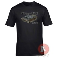 Sturmgeschutz 3 Ausf. B WW2 German Military Tanks Panzerkampfwagen T-Shirt. Summer Cotton Short Slee