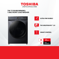 (New) Toshiba TW-T21BU80UWM(MG) 7KG Front Load Washer/Mesin Basuh / 洗衣机