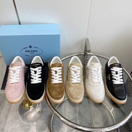 Prada Prada PD2024 New Style Men Women Casual Shoes Sports Shoes Downtown Triangle Logo Couple Style