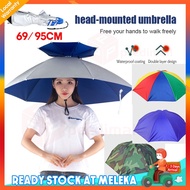 Payung Topi Kepala Memancing Head Umbrella Anti UV Protect Windproof Holdless Umbrella Hat For Renov