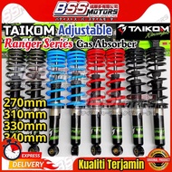 TAIKOM Adjustable Mono Gas Absorber 270MM 310MM 330MM 340MM EX5 WAVE100 W125 DASH KRISS LAGENDA Rang