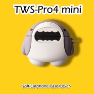 【Fast Shipment】For TWS-Pro4 mini Case Anti-fall cartoon series Soft Silicone Earphone Case Casing Co
