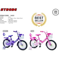 BASIKAL KANAK-KANAK Strobe Bicycle 16inc Basikal Kid Strobe 16Inc  4-7 TAHUN