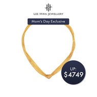 [Mom's Day Exclusive] Lee Hwa Jewellery ​916 Gold Entwine Necklace​