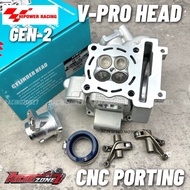 TERBARU 2025 Gen2 HI POWER Racing Y15 LC135 Super Head CNC Porting V-Pro 20/23 22/25 23/36 24/27 28/