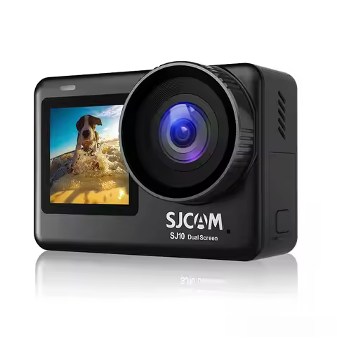 SJCAM SJ10 Pro Action Camera 4K Cam Active HDR Video Sports DV Dual Screen for Vlog camera for Motor