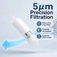 DTF Ink Filter 5u 80mm Length For XP600 L18050 L8050 L18100 ET8550 7800 4800 L1800 Direct Film Trans