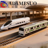 ADAMESUO Simulation Train Model, Metal Diecast Harmony Simulation Inertial Train Model, Nostalgic Gr