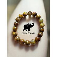 Soul Stone Natural Crystal Yellow Peter