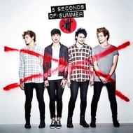 5sos SELFTITLED ALBUM (STANDARD EDITION) indonesian release