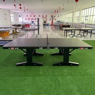 Mobile Table Tennis Table for Decades Professional Factory Single Folding with Wheels Mobile Table T