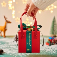 【5Pcs/Set】Christmas gift box hand-held Christmas Eve gift carton holiday gift Christmas Apple box