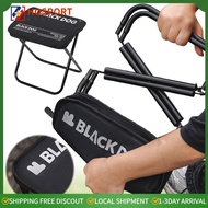 【HOSPORT】Portable Outdoor Small Bench High Load-Bearing Camping Fishing Chair Beach Folding Chair fo