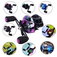 FRRTC Max Drag 10KG Baitcasting Reel 7.2:1 Gear Ratio Magnetic Brake Fishing Reel for Freshwater