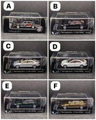 1:64 合金模型 Motorhelix MH Mercedes benz s class W221 Liberty64 W109 SEL 6.8 amg Boss Sonax