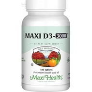 MaxiHealth Vitamin D33000IU75mcg Vitamin D Supplement, Used for Healthy Teeth and Immune Support-VIT