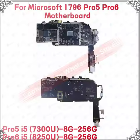 Laptop Motherboard For Microsoft Surface 1796 Pro 5 Pro 6 Logic Board i5 8GB 256GB Main Board