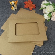 Postcard Open Hole Packaging Box 20cm Photo Photo Paper Card Box Ready Stock 15.3x10.7cm Envelope Ty