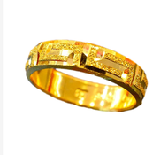 แหวนทองแท้ ครึ่งสลึง ลายเกลี้ยง น้ำหนัก (1.9 กรัม) ทองคำแท้ 96.5% มีใบรับประกันสินค้า ขายได้ จำนำได้