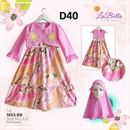 D40 Gamis Labella MS3-BB 14 - GAMIS ANAK LABELLA