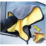 Water absorbent super fiber towel household car cleaning dry cloth side care cloth car washing towel
