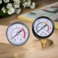 [rangevoyage2] Pressure Gauge Airpressor Pneumatic Hydraulic Fluid 0-12Bar / 0-170PSI Easy To Read D