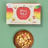 Japan Hokkaido Calbee Dried Apple Fruit Crispy Aomori Vegetables Fruits Japanese Snacks
