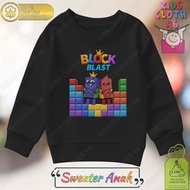 Block Blast Boys & Girls Crewneck Sweater