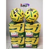 Bola Sepak Takraw Gajahmas HK 201 Hijau Kuning Takraw Ball HK201 (100% ORIGINAL)