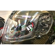 ASTONE Helmet, Carbon Fiber GTR Dedicated Lens